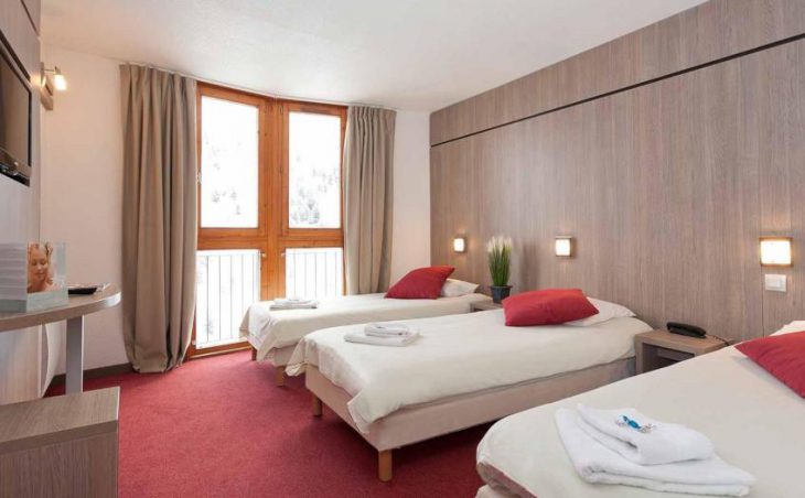 Hotel Les Melezes, Les Arcs, Triple Room